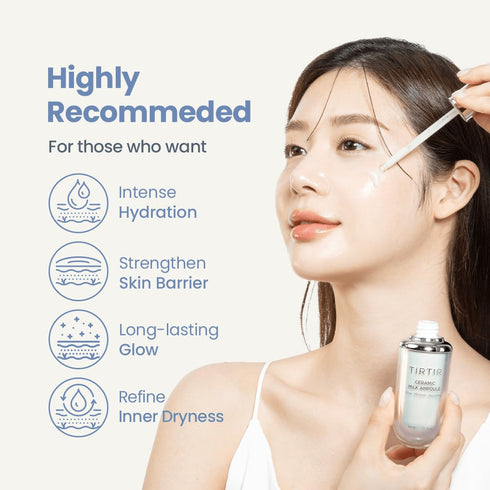 Ceramic Milk Ampoule, 40 ml - WowSkin Romania